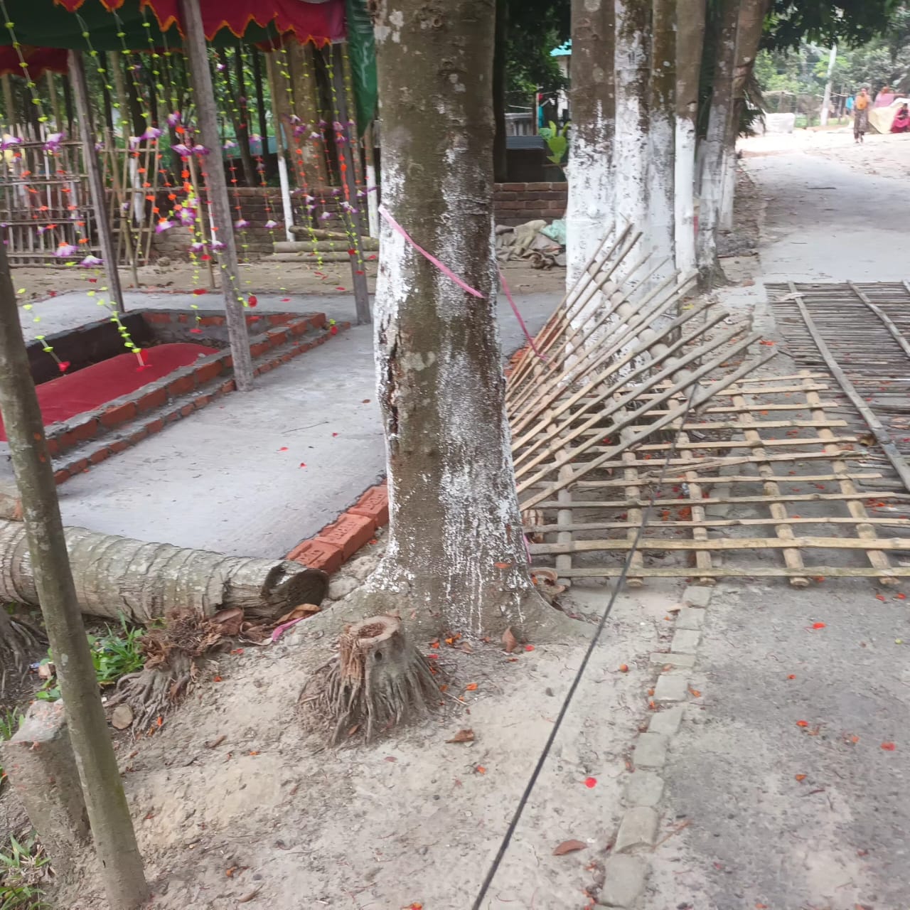 সরিষাবাড়ীতে মাজার ভাঙ্গা কে কেন্দ্র করে থানায় অভিযোগ।