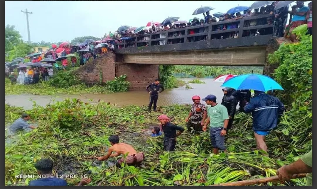 কালীগঞ্জে নদীতে গোসলে নেমে শিশু নিখোঁজ, তিনদিন পর পাওয়া গেল মরদেহ।
