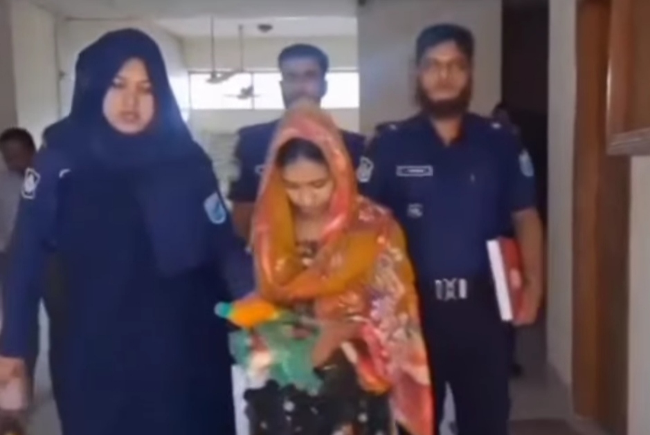 মুন্সীগঞ্জে দুই সন্তানকে পানিতে ফেলে হত্যার দোষ স্বীকার করেছে শিশুদের মা।