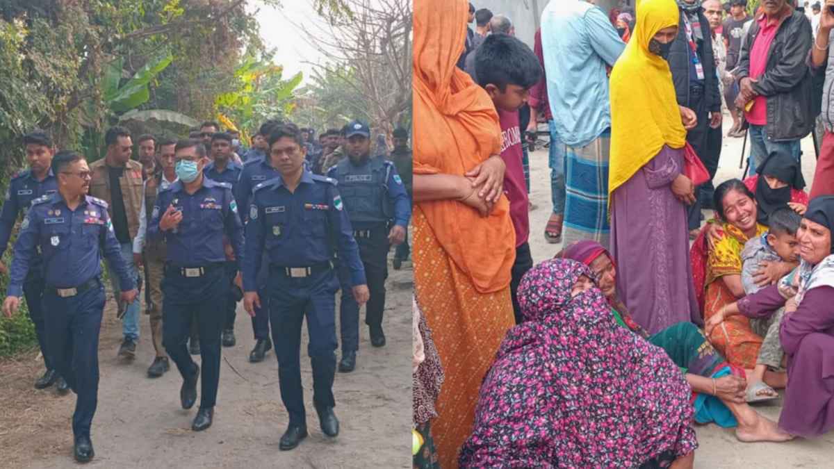 নড়াইলে দু’পক্ষের সংঘর্ষ, বাবা-ছেলেসহ নিহত ৪ ঘটনাস্থলে অতিরিক্ত পুলিশ মোতায়েন