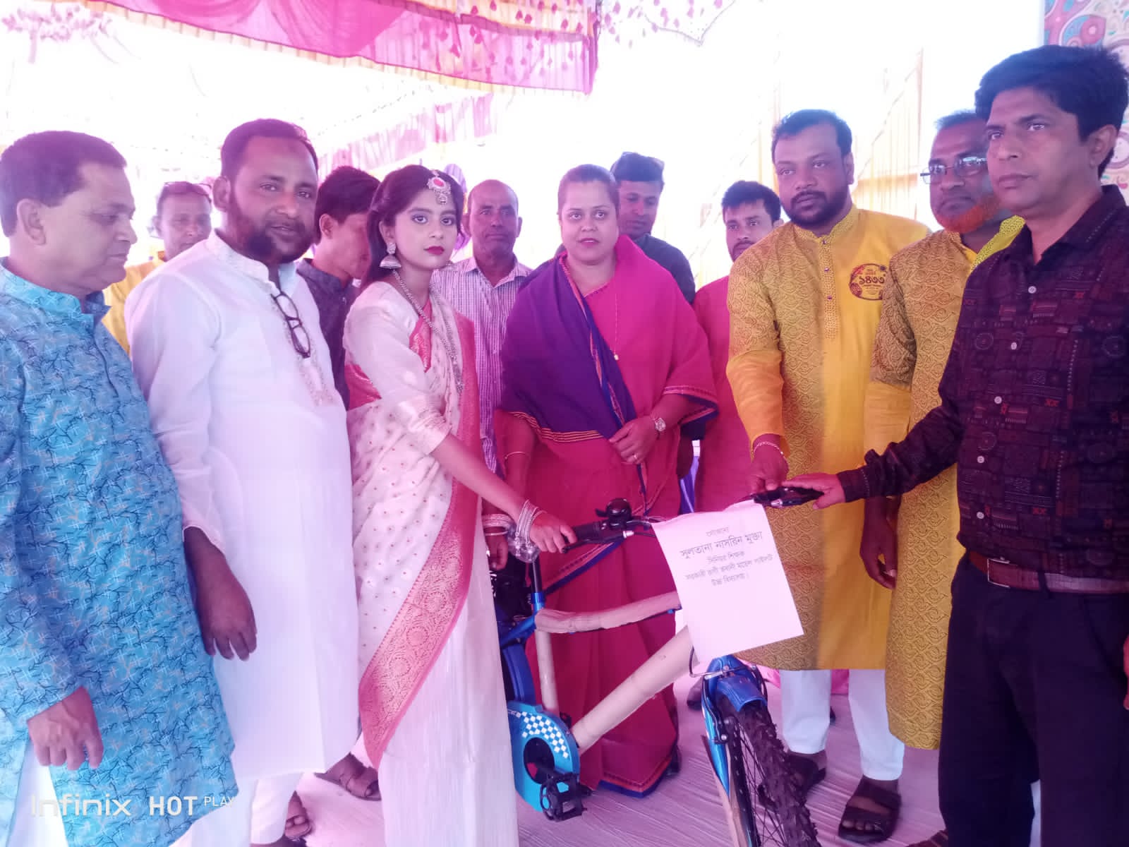 রশিদপুর উচ্চ বিদ্যালয়ে বর্ণাঢ্য বর্ষবরণ ও কৃতি শিক্ষার্থীদের সংবর্ধনা
