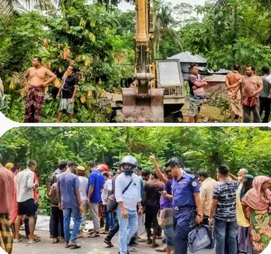 রাজাপুরে বেকুর ধাক্কায় মোটরসাইকেল আরোহী ব্র্যাককর্মী সিহাব উদ্দিন নিহত!