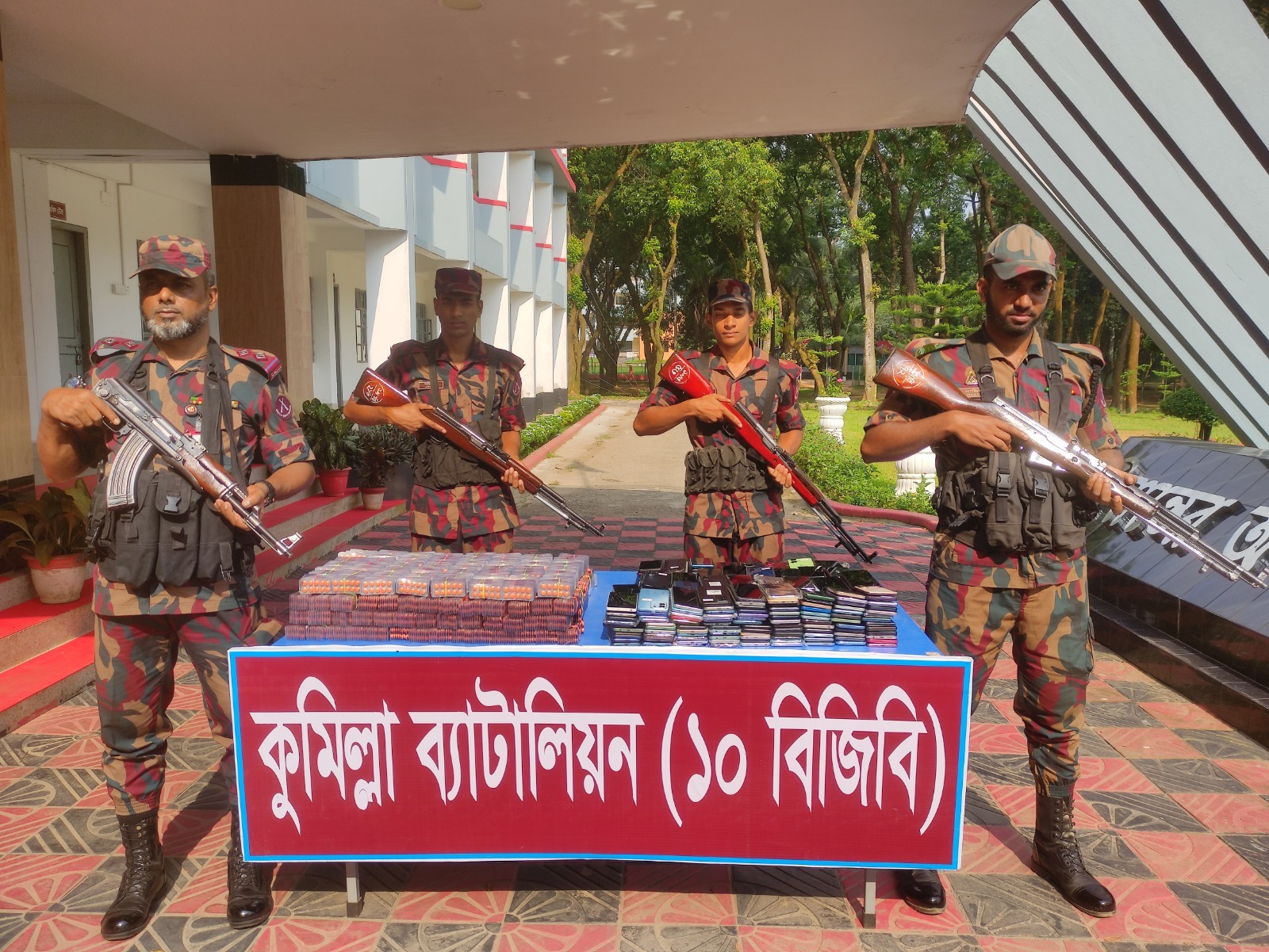 কুমিল্লা সীমান্তে বিজিবির কড়া নজরদারি, কোটি টাকার মালামাল জব্দ