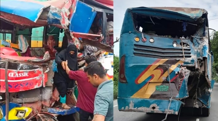 কুমিল্লায় দুই বাসের সংঘর্ষে নিহত-১