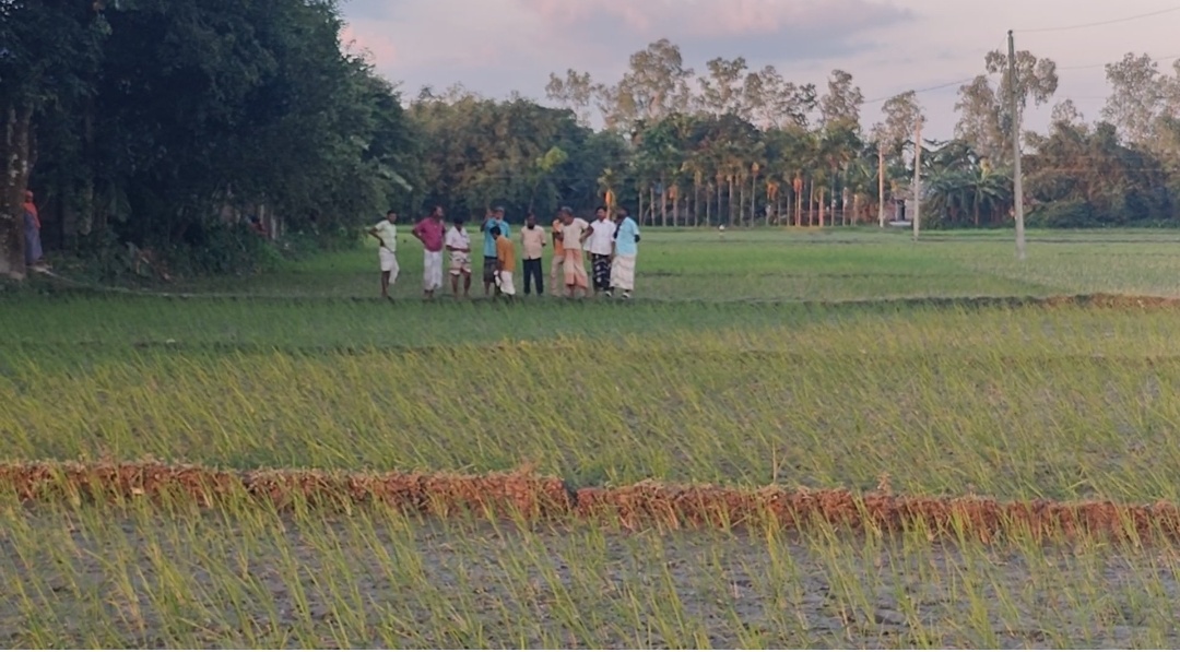 প্রায় ৩০ বছরের জমি বিরোধের অবসান, ৩৮ শতাংশ জমি ছেড়ে দিলেন ইউপি সদস্য।