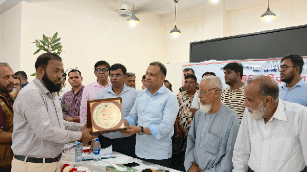 ভৈরব ও কুলিয়ারচরে বিভিন্ন উন্নয়ন কাজের উদ্বোধন ও বিভিন্ন সামগ্রী বিতরণ করেন বস্ত্র ও পাট প্রতিমন্ত্রী শরীফুল আলম এমপি