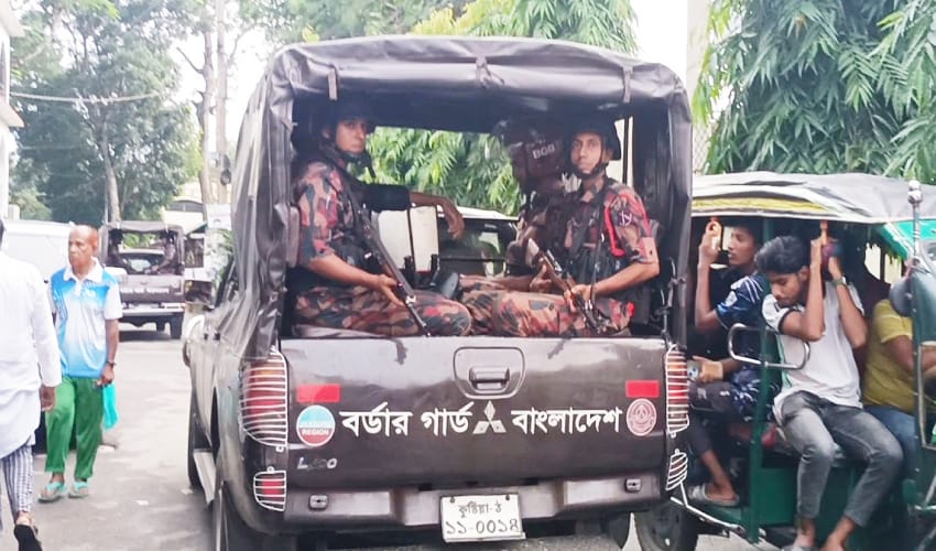 ৫ আগস্ট ঘিরে গোপালগঞ্জে নিরাপত্তা জোরদার, মাঠে ৫ প্লাটুন বিজিবি