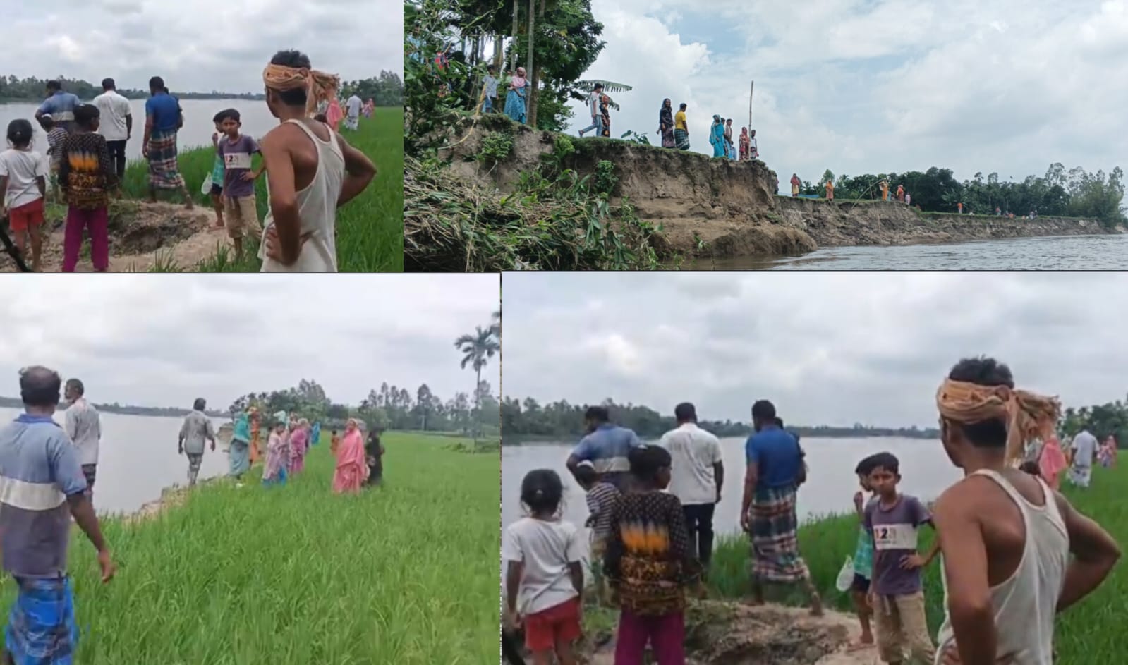 দেবীগঞ্জে প্রায় ৩০০ একর কৃষিজমি বিলীন, হুমকিতে গ্রাম-জনপদ, প্রতিমন্ত্রীর জরুরি হস্তক্ষেপ কামনা