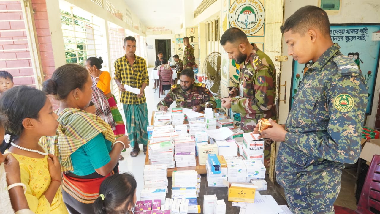 সিন্দুকছড়ি জোন কর্তৃক মেডিক্যাল ক্যাম্পেইন সহ এইচডিপি কার্যক্রম অনুষ্ঠিত 