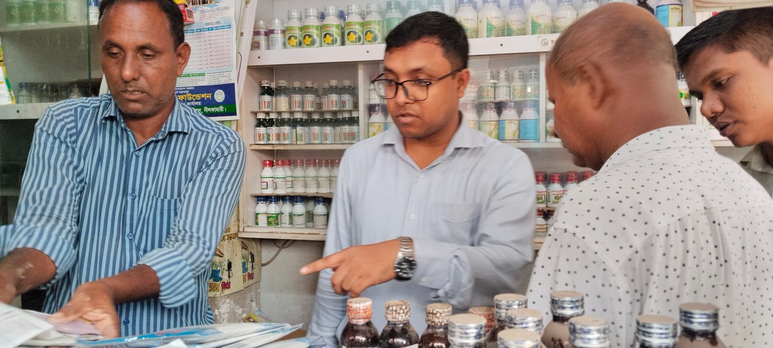 সৈয়দপুরে ভ্রাম্যমাণ আদালতে দুই দোকানিকে ২৮ হাজার টাকা জরিমানা