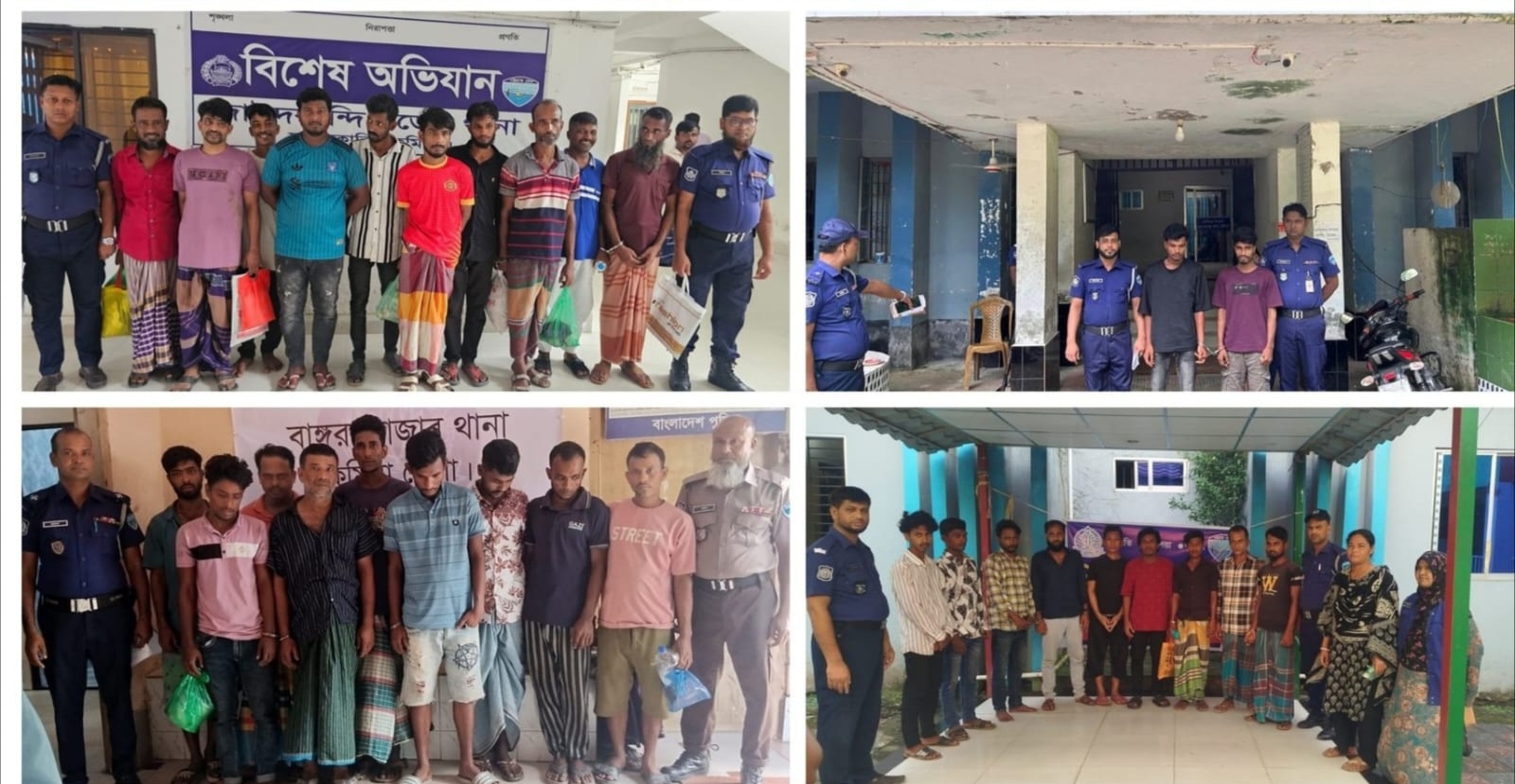কুমিল্লায় মাদকের বিরুদ্ধে সাঁড়াশি অভিযান ২৪ ঘণ্টায়, গ্রেপ্তার-৯০