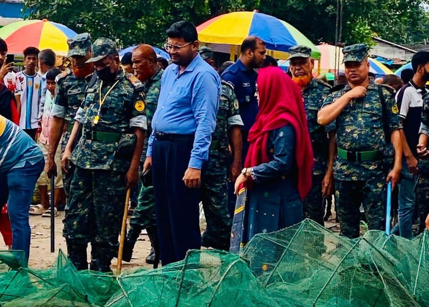 নরসিংদীতে ৬৮ লাখ ৮০ হাজার টাকার নিষিদ্ধ জাল জব্দ, বিক্রেতাকে জরিমানা