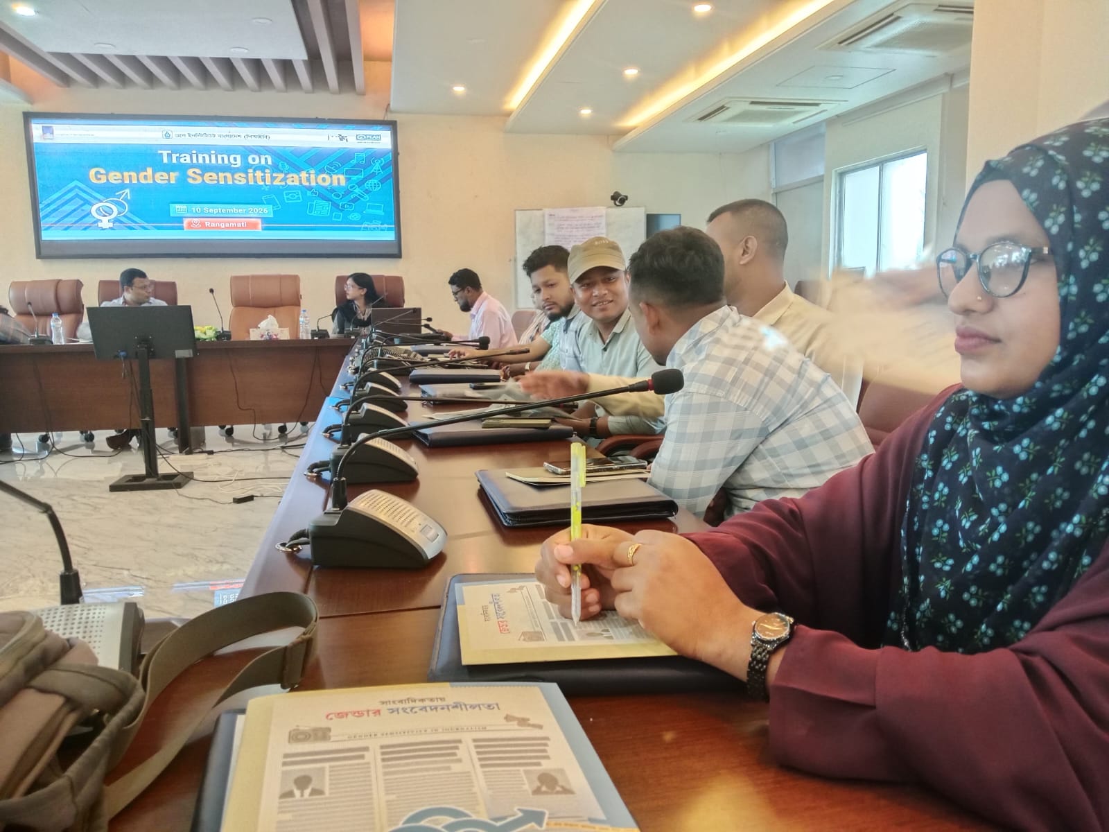 রাঙামাটিতে পিআইবি কতৃক ১ দিন ব্যাপী জেন্ডার বিষয়ক প্রশিক্ষণ অনুষ্ঠিত