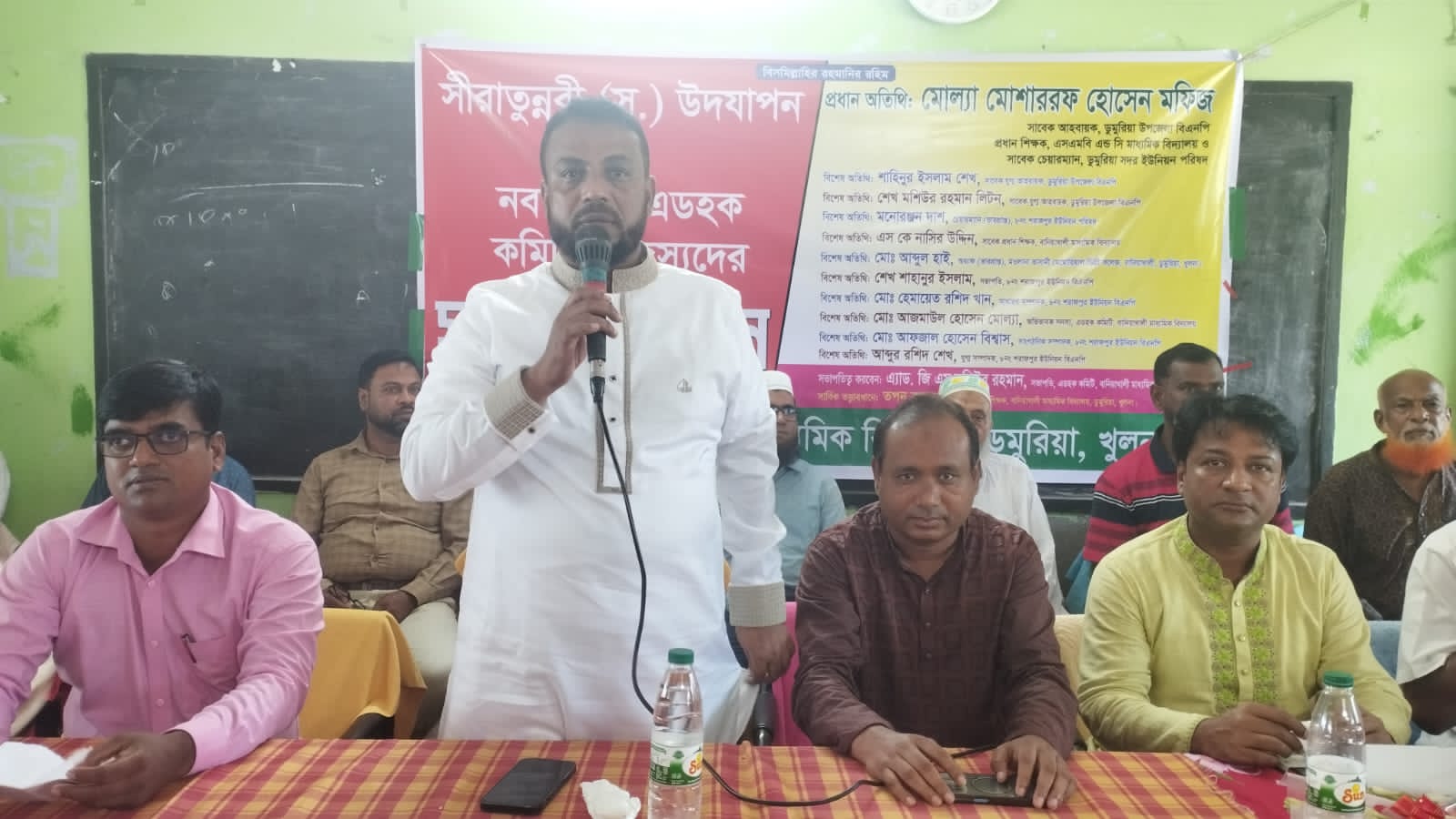 ডুমুরিয়ায় সীরাতুন্নবী(স.) উদযাপন ও নবগঠিত এডহক কমিটির সদস্যদের সংবর্ধনা অনুষ্ঠান