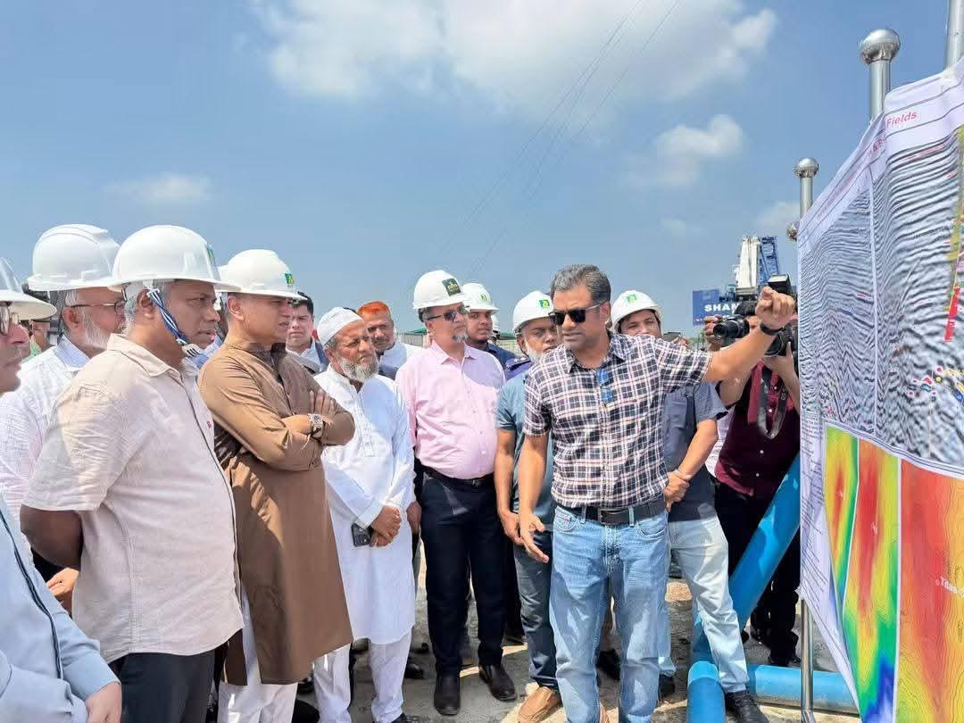 তিতাস-২৮ নম্বর কূপের গ্যাস উৎপাদনের শুভ উদ্বোধন