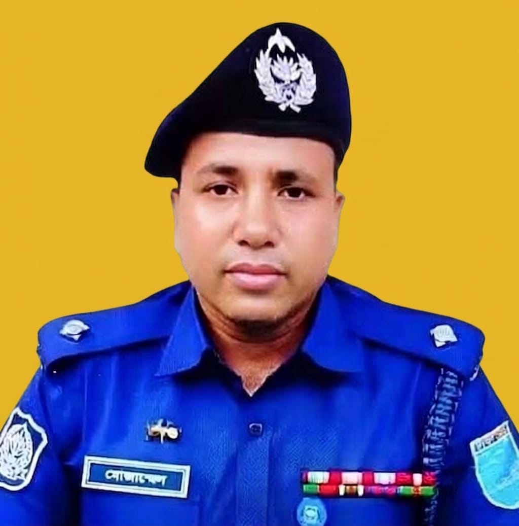 কুলিয়ারচর থানার নতুন ওসি হিসেবে দায়িত্ব নিলেন মোজাম্মেল হক