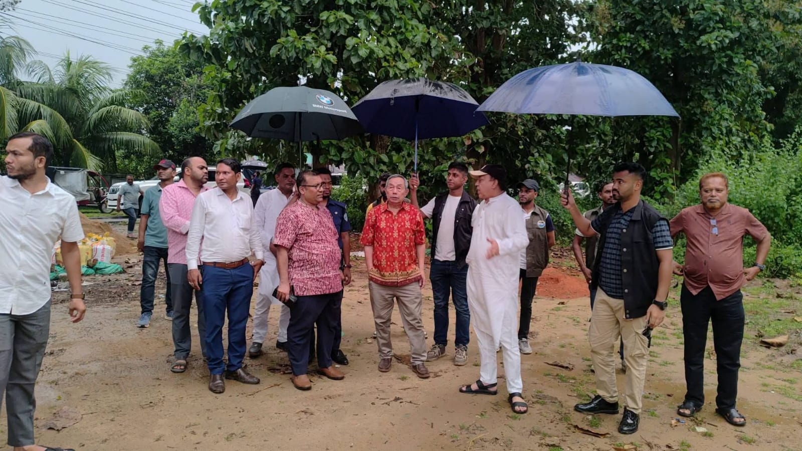 রামগড়ে এমপি ওয়াদুদ ভূঁইয়ার রামগড় সফর, উন্নয়ন প্রকল্পগুলো পরিদর্শন
