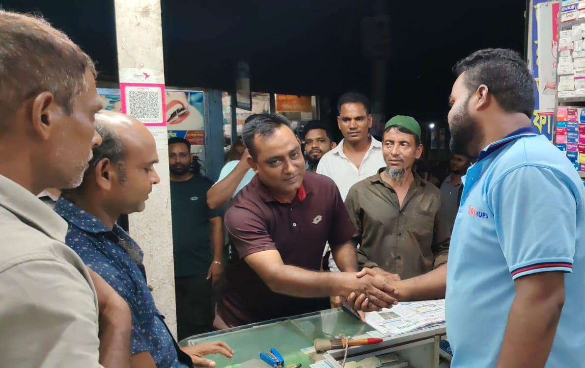 উপজেলা পরিষদ নির্বাচন: কুলিয়ারচরে ভাইস চেয়ারম্যান প্রার্থী শহীদ উদ্দিন বাবুলের জমজমাট গণসংযোগ