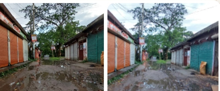 লাখাইয়ে মুক্তিযোদ্ধা জিয়া কলেজ রোডের বেহাল দশা: চরম দুর্ভোগে শিক্ষার্থী ও এলাকাবাসী ​