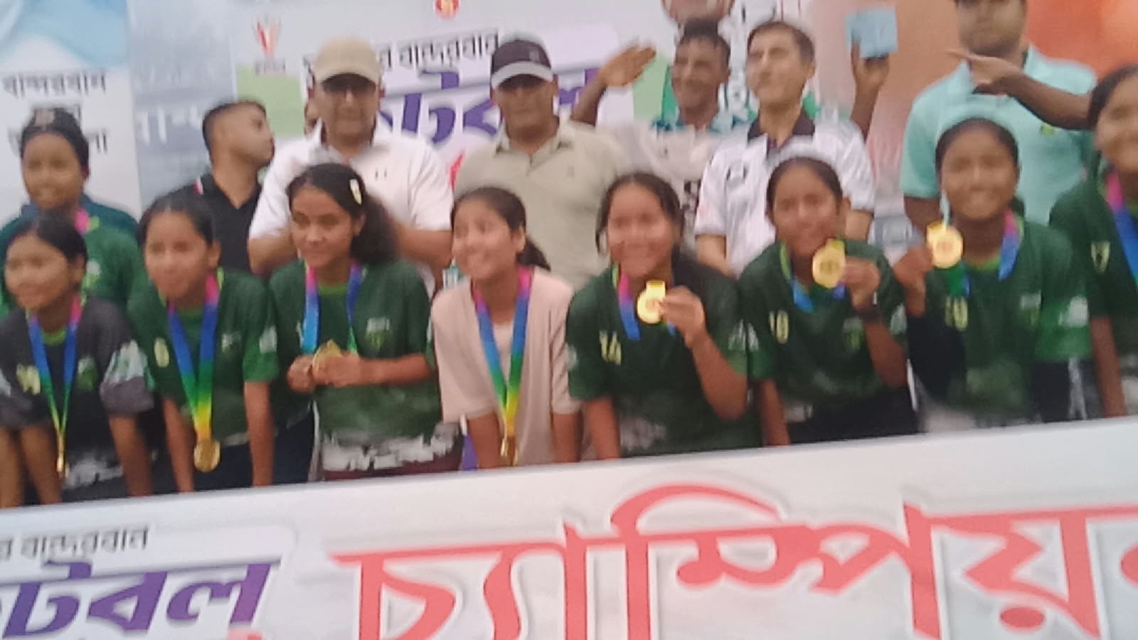 গ্র্যান্ড ফাইনালে বান্দরবান সদর ও থানচি চ্যাম্পিয়ন নারী ও পুরুষ দলের চ্যাম্পিয়ন ও রানার্সআপ