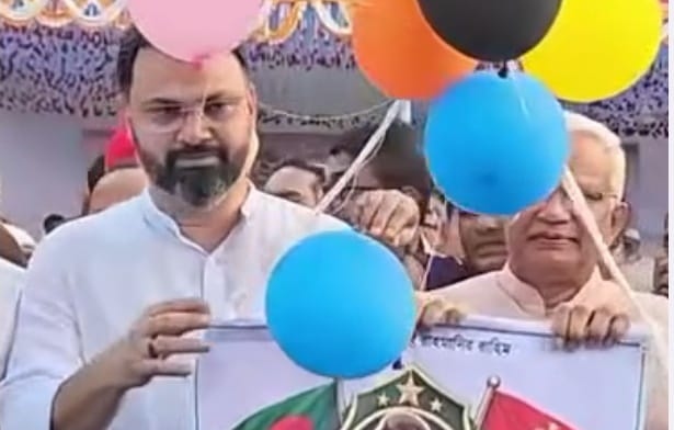 বিরামপুরে দেশনেত্রী মরহুমা বেগম খালেদা জিয়া স্মৃতি গোল্ডকাপ ফুটবল টুর্নামেন্ট-২০২৬ এর শুভ উদ্বোধন করেন যুব ও ক্রীয়া প্রতিমন্ত্রী আমিনুল হক