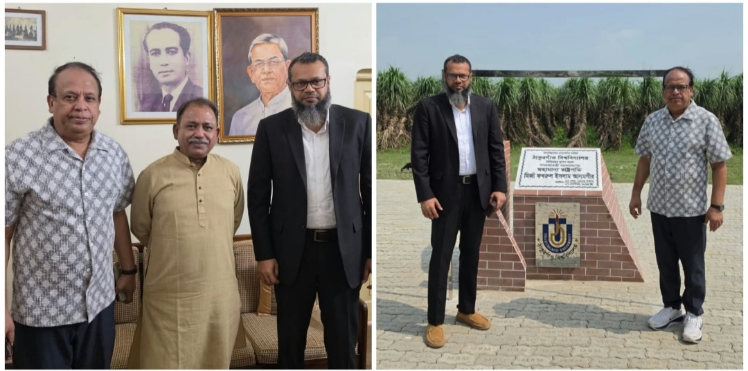 পবিপ্রবি ভিসির ঠাকুরগাঁও বিশ্ববিদ্যালয় পরিদর্শন