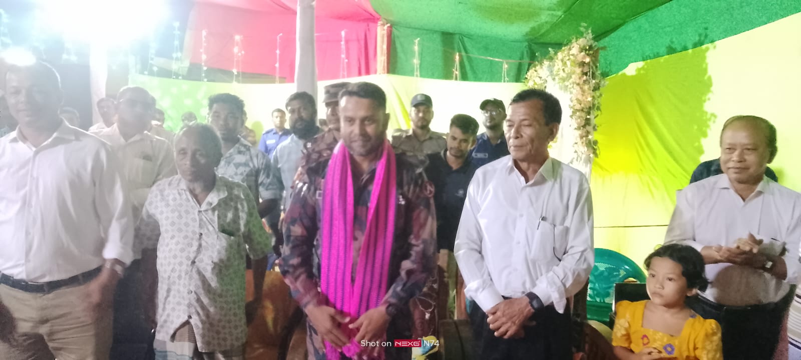থানচিতে দুর্গাপূজার নিরাপত্তা পরিস্থিতি পরিদর্শনে বিএনপি নেতৃবৃন্দ